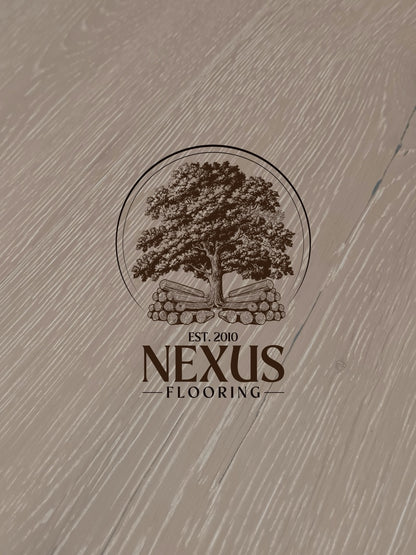 15mm x 4mm x 190mm Engineered White Bracken Oak Wood Flooring