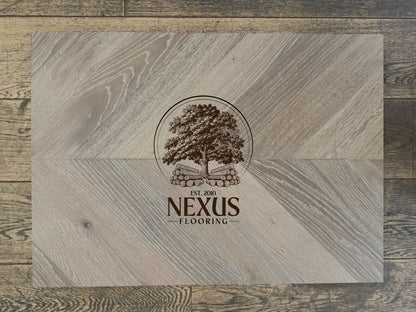 Engineered Chevron 14mm x3mm x 90mm x 510mm Smoked Rock Grey UV Oiled Flooring