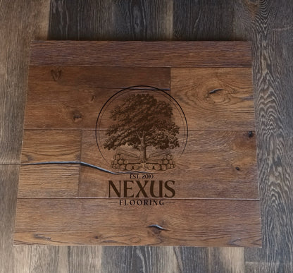 14mm x 3mm x 190mm Distressed Light Engineered Oak Wood Flooring