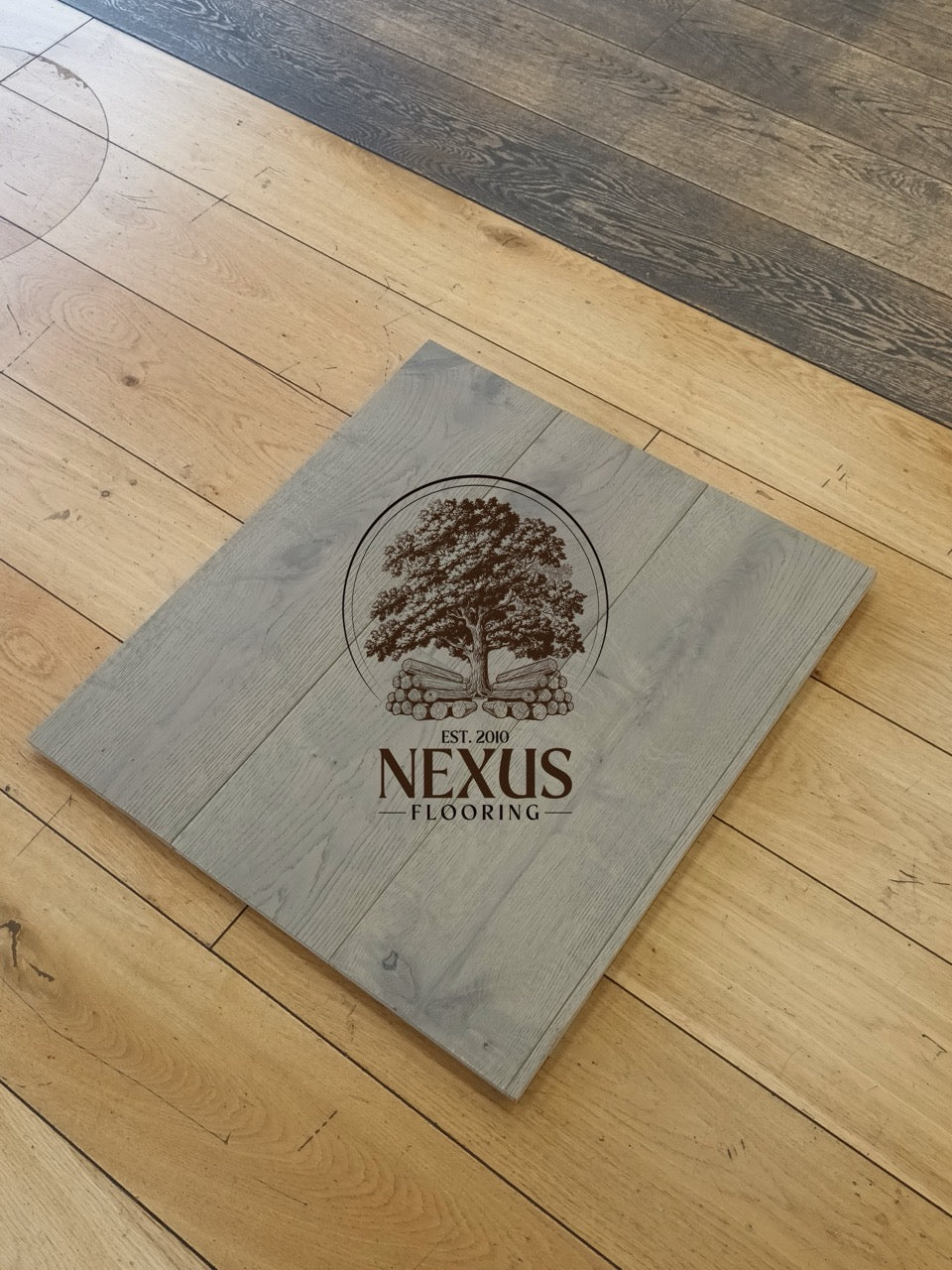 14mm x 3mm x 190mm Dove Grey Engineered Oak Wood Flooring