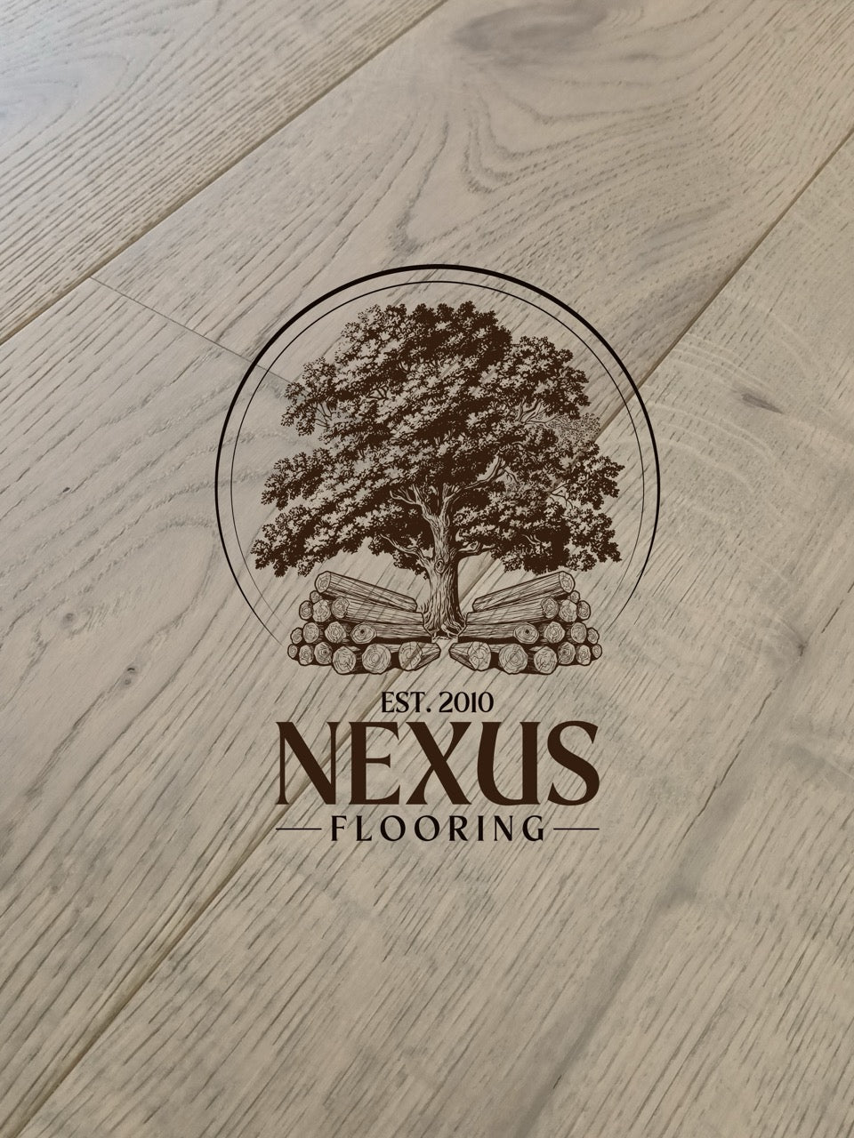 14mm x 3mm x 190mm Dove Grey Engineered Oak Wood Flooring