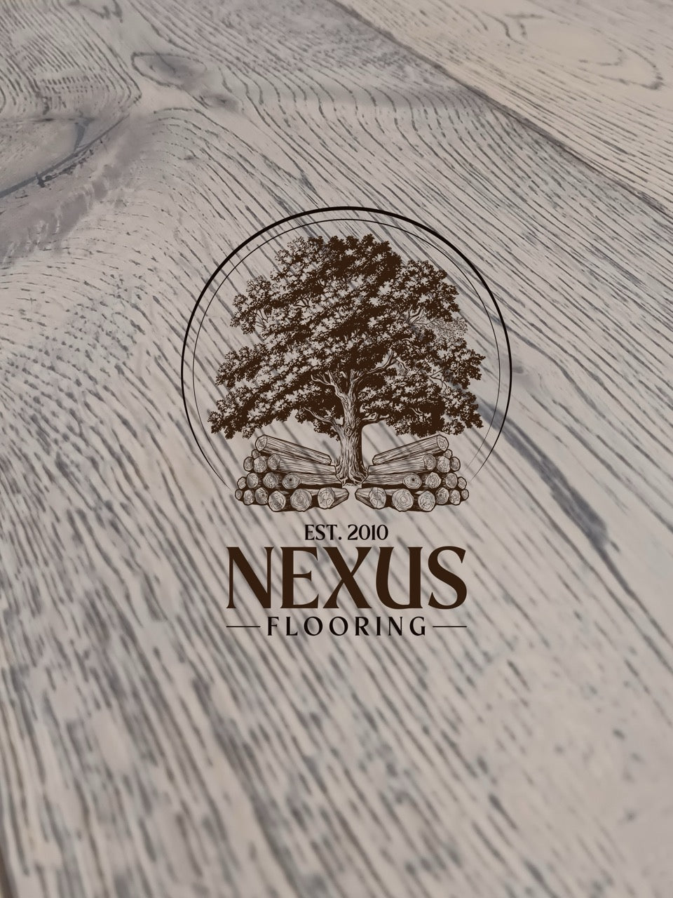 15mm x 4mm x 190mm Galaxy Grey Bark Engineered Oak Wood Flooring