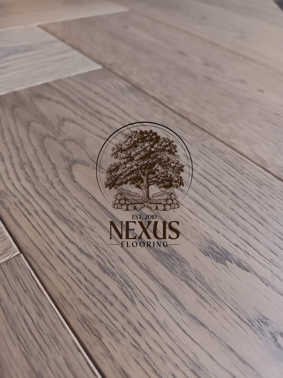 Herringbone Grey Washed Lacquered Engineered Oak 15 x 3 x 120 x 600 Wood Flooring