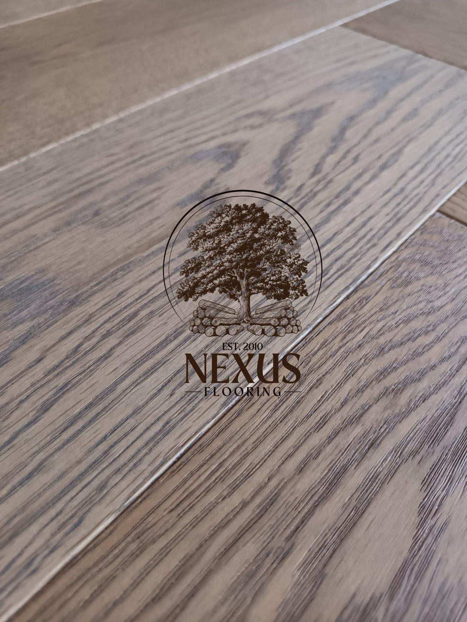 Herringbone Grey Washed Lacquered Engineered Oak 15 x 3 x 120 x 600 Wood Flooring