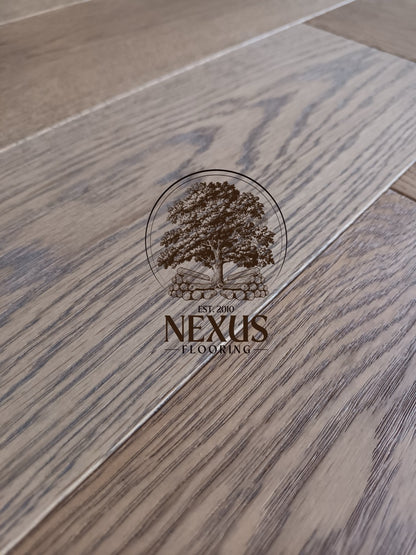Herringbone Grey Washed Lacquered Engineered Oak 15 x 3 x 120 x 600 Wood Flooring