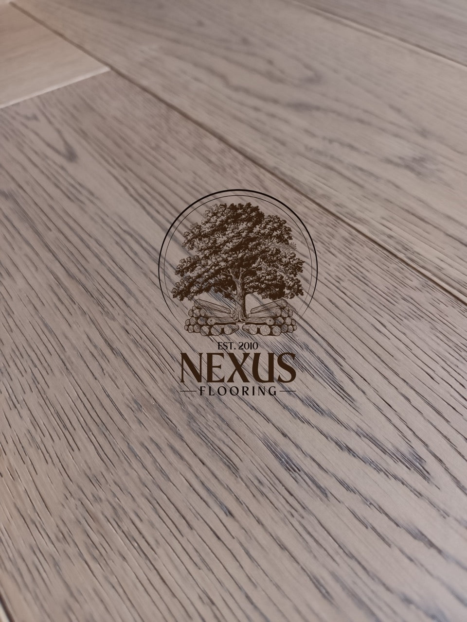 Herringbone Grey Washed Lacquered Engineered Oak 15 x 3 x 120 x 600 Wood Flooring