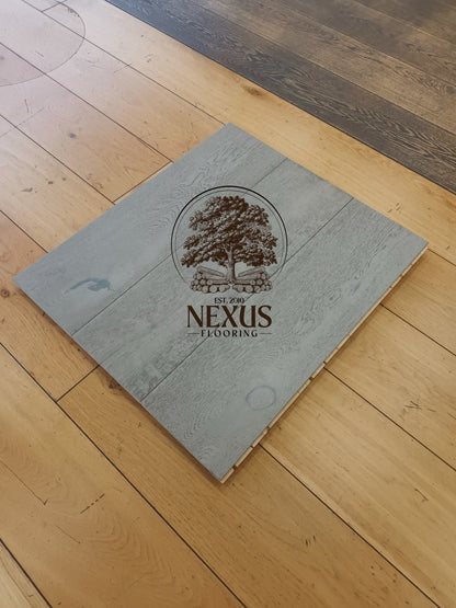 15mm x 4mm x 190mm Hanwell Grey Engineered Oak Wood Flooring(62)