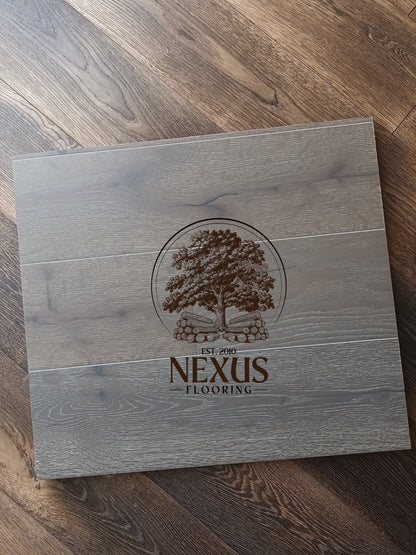 15mm x4mm x190mm Engineered Harbour Grey Oak Wood Flooring