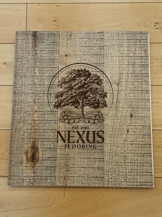 15mm x 4mm x 190mm Honey Band Saw Mark Brushed UV Oiled 3 ply Engineered Oak Wood Flooring