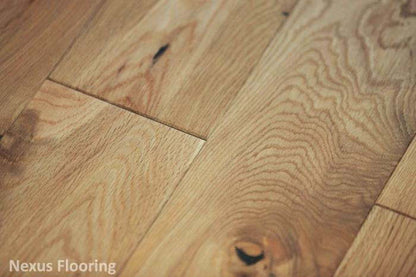 18mm x 150mm American UV Oiled Solid Oak Wood Flooring