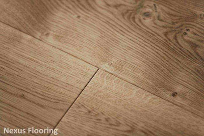 20mm x 4mm x 190mm Natural Brushed Oiled Engineered Oak Wood Flooring