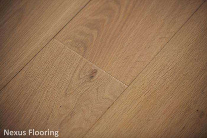 15mm x 4mm x 220mm Engineered Brushed Oiled Engineered Oak Wood Flooring