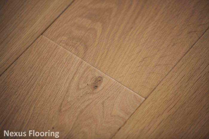 20mm x 4mm x 190mm Natural Brushed Oiled Engineered Oak Wood Flooring