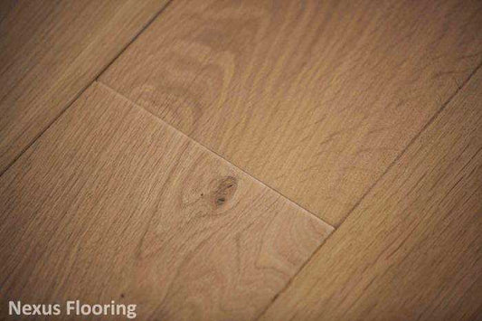 20mm x 4mm x 190mm Natural Brushed Oiled Engineered Oak Wood Flooring