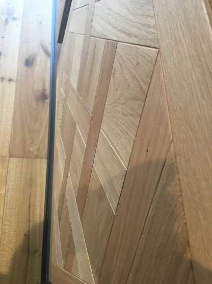 Chateau 800mm x 20(6)mm x800mm Versatile Panel Engineered Natural Oiled oak