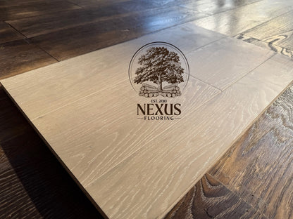 Engineered 14mm x 150 x 1900 White Washed brushed matt lac)