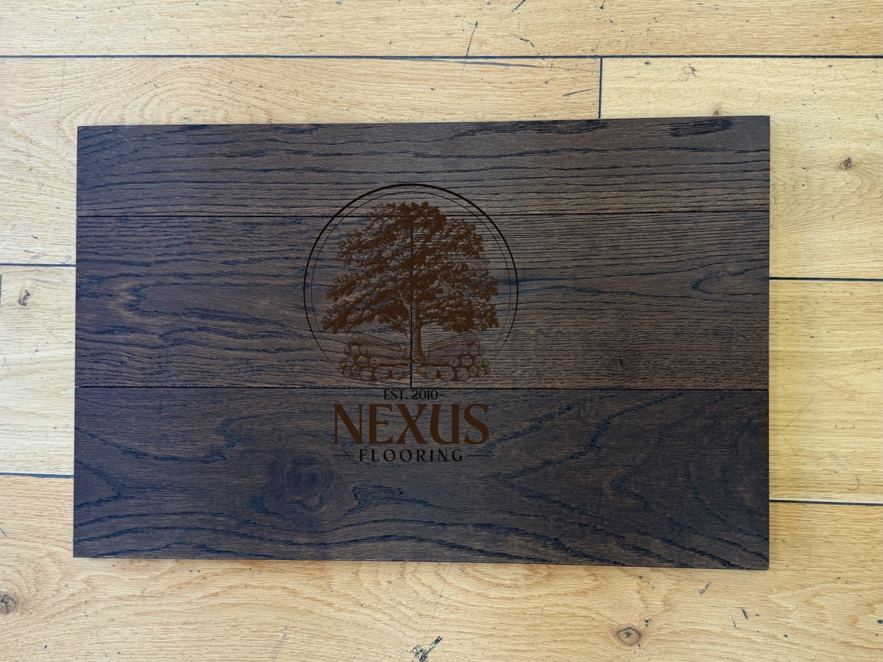 Engineered Dark Golden Oak 14mm x3mm x150mm