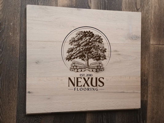 14mm x 3mm x 190mm Invisible Finish Engineered Oak Wood Flooring