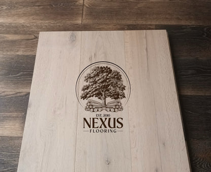 14mm x 3mm x 190mm Invisible Finish Engineered Oak Wood Flooring