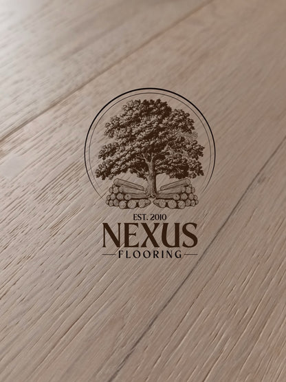 14mm x 3mm x 190mm Invisible Finish Engineered Oak Wood Flooring
