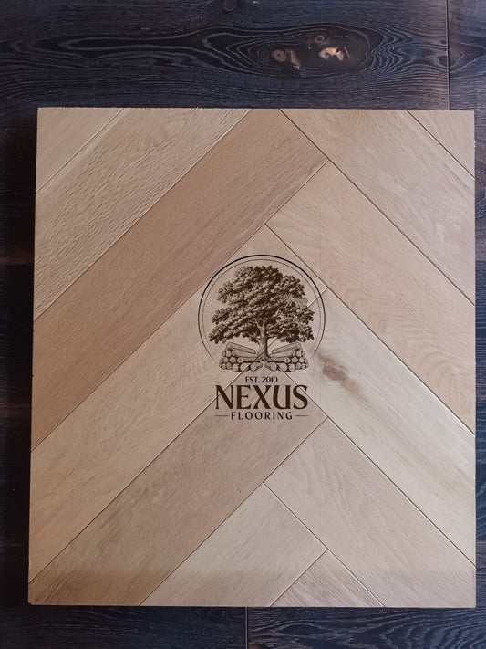 UV Oiled Herringbone Engineered Oak 14 x 3 x 150 x 600 Wood Flooring