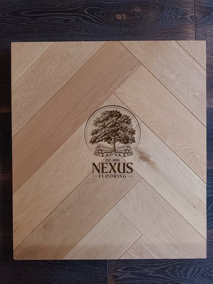 UV Oiled Herringbone Engineered Oak 14 x 3 x 150 x 600 Wood Flooring