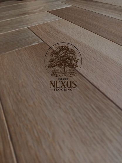 UV Oiled Herringbone Engineered Oak 14 x 3 x 150 x 600 Wood Flooring