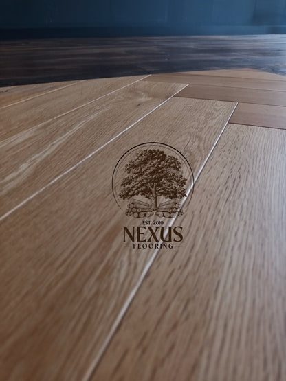 UV Oiled Herringbone Engineered Oak 14 x 3 x 150 x 600 Wood Flooring