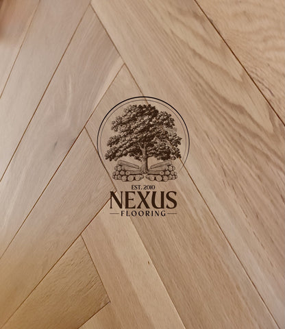 UV Oiled Herringbone Engineered Oak 14 x 3 x 150 x 600 Wood Flooring