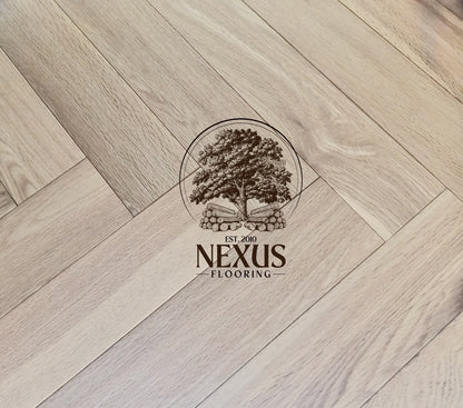 UV Oiled Herringbone Engineered Oak 14 x 3 x 150 x 600 Wood Flooring