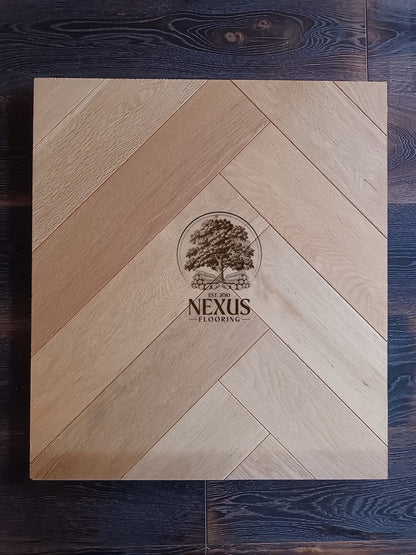 UV Oiled Herringbone Engineered Oak 14 x 3 x 150 x 600 Wood Flooring