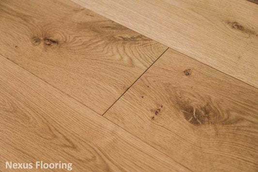 15mm x 4mm x 220mm Oiled Engineered Oak Wood Flooring