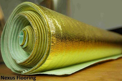 NEXUS 5MM Gold FOIL FIBRE UNDERLAY