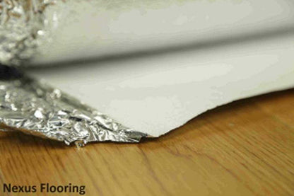 NEXUS 3MM SILVER FOIL FOAM UNDERLAY