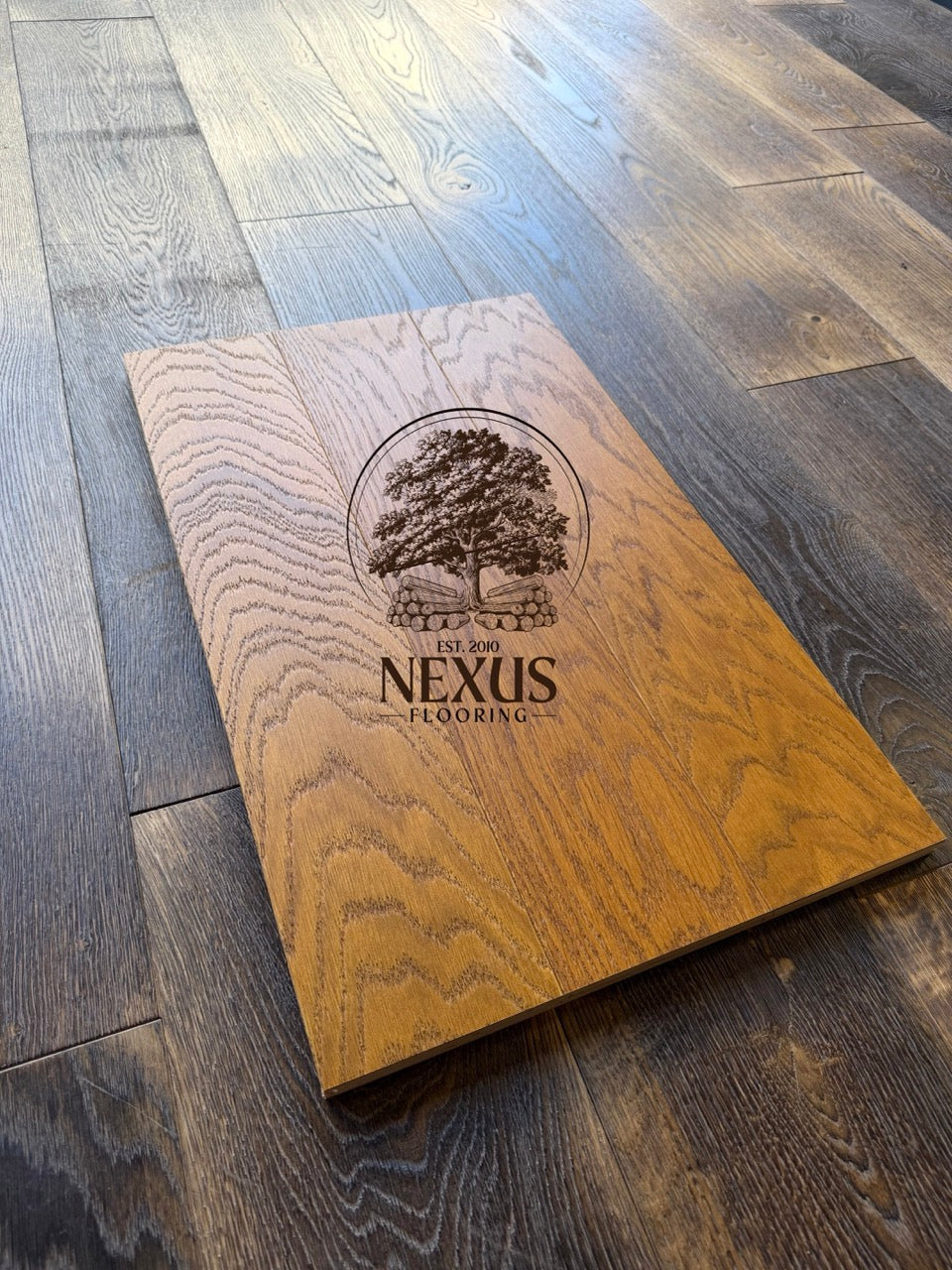 Engineered Antique Light Brown Golden Oak 14mmx3mmx150mm
