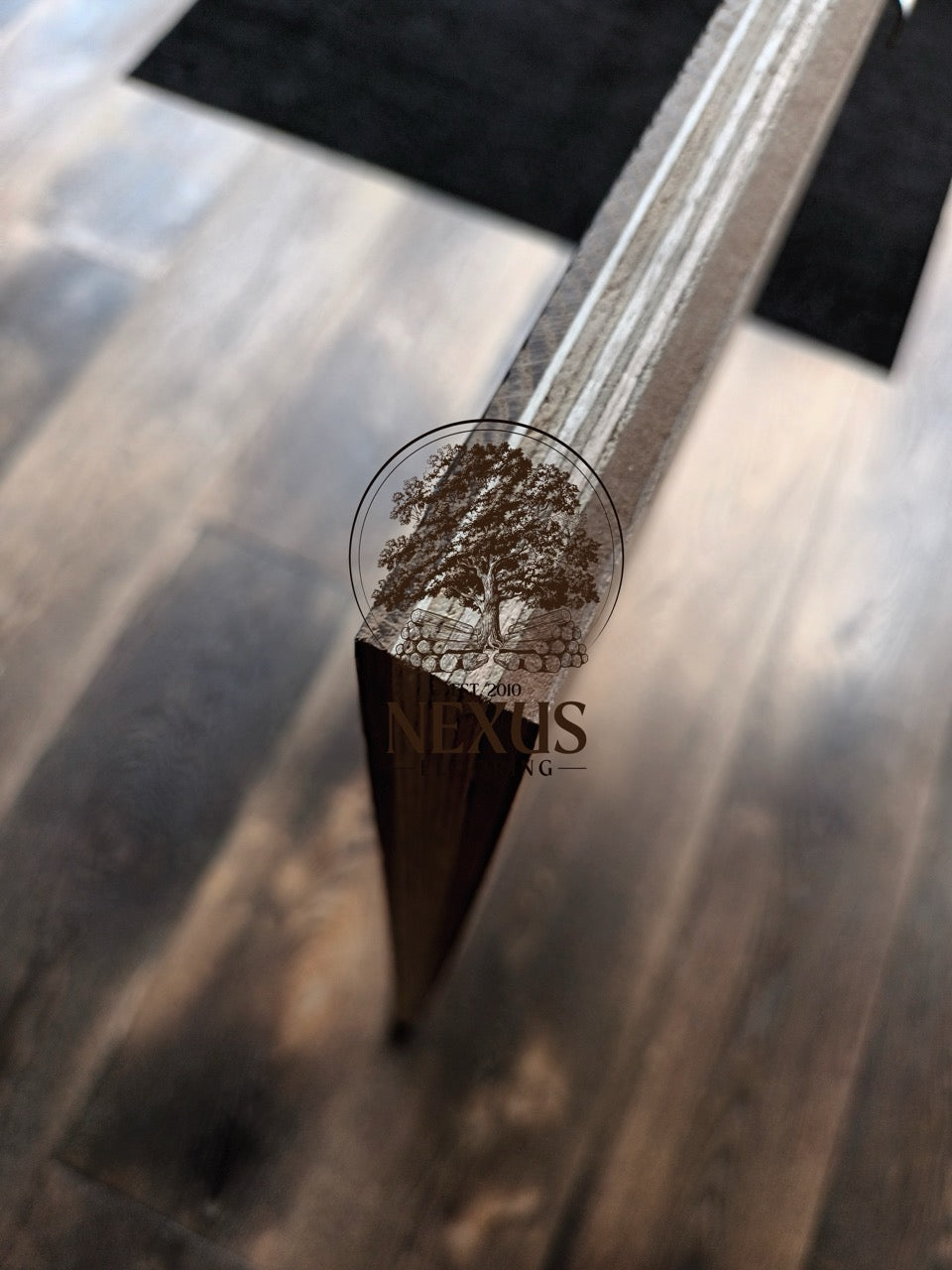 Engineered 15mmx4mm x 220mm  Distressed Grey Hard Wax Oiled Nexus Flooring