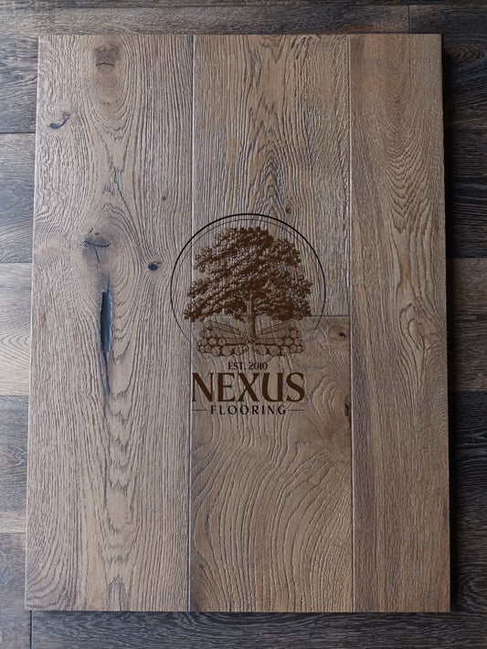 Engineered 15mm x4mm x 220mm x 2200, Distressed Golden Light Brown Oak
