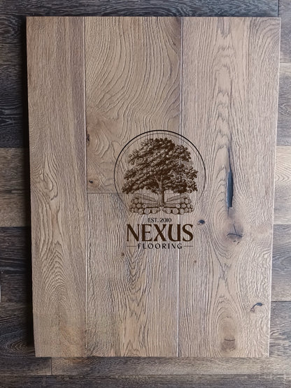 Engineered 15mm x4mm x 220mm x 2200, Distressed Golden Light Brown Oak