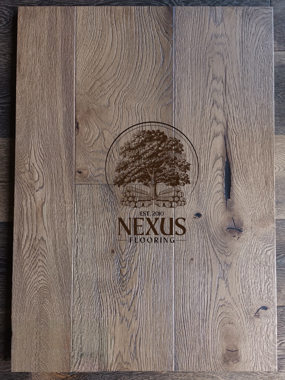 Engineered 15mm x4mm x 220mm x 2200, Distressed Golden Light Brown Oak