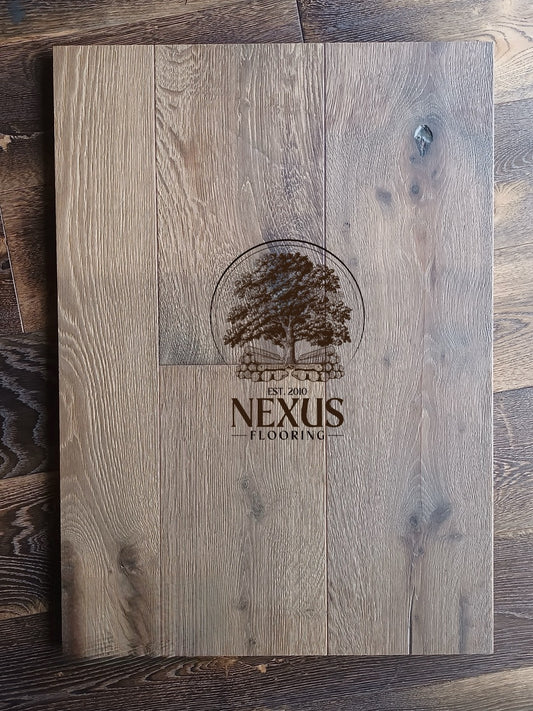 Engineered 15mm 4mm  x 220mm Distressed Smoked White Oak