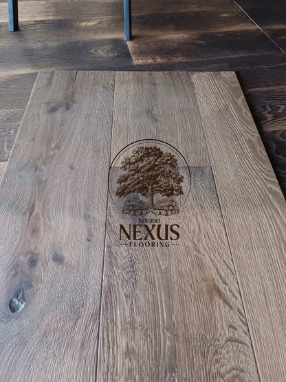 Engineered 15mm 4mm  x 220mm Distressed Smoked White Oak