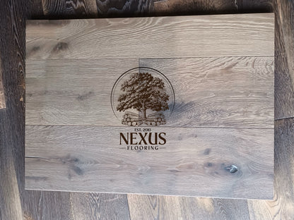 Engineered 15mm 4mm  x 220mm Distressed Smoked White Oak