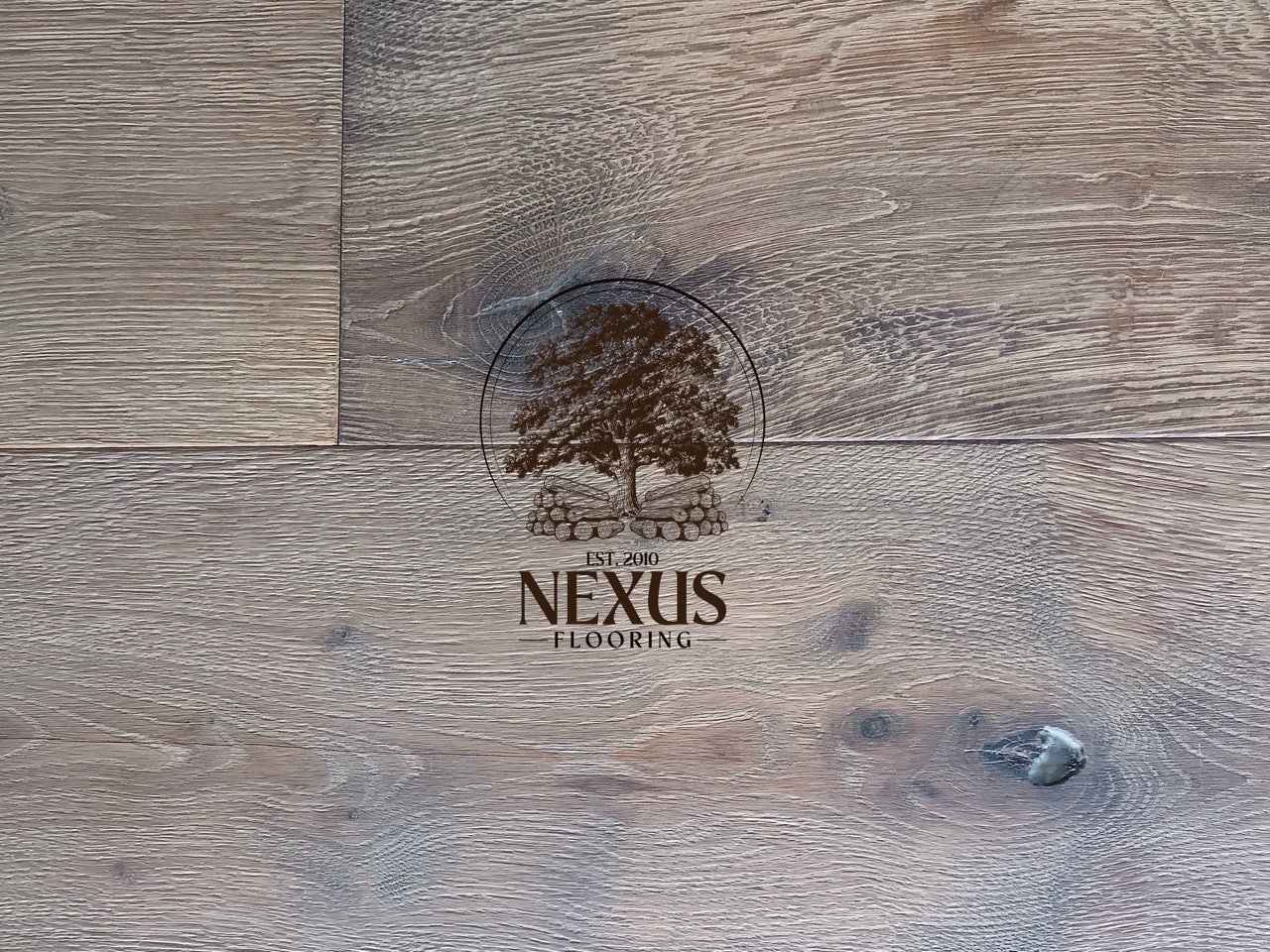 Engineered 15mm 4mm  x 220mm Distressed Smoked White Oak