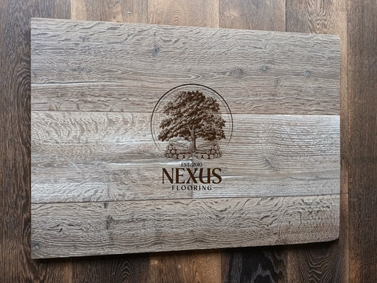 Engineered 15mm x4mm x 220mm Distressed White Hard Wax Oiled Oak