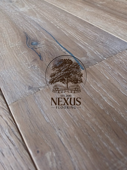Engineered-14mm x3mm x190mm Rustic Vintage Smoked Oiled 3ply Oak