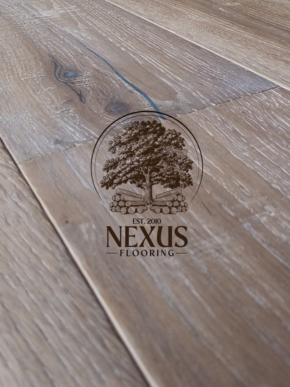 Engineered-14mm x3mm x190mm Rustic Vintage Smoked Oiled 3ply Oak