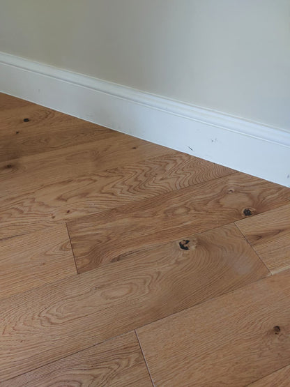 14mm x 3mm x 150mm Brushed Oiled Engineered Oak Wood Flooring