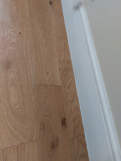 14mm x 3mm x 150mm Brushed Oiled Engineered Oak Wood Flooring