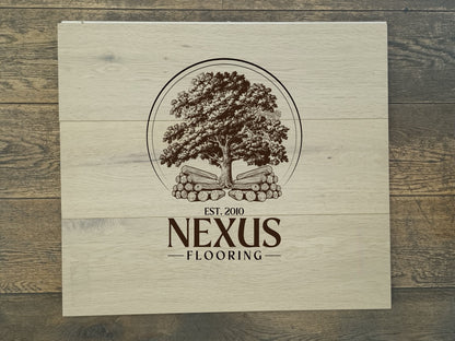 14mm x 3mm x 190mm Raw Naked Engineered Oak Wood Flooring