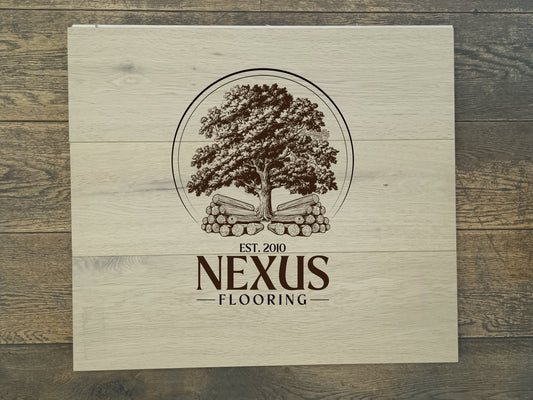 14mm x 3mm x 190mm Raw Naked Engineered Oak Wood Flooring